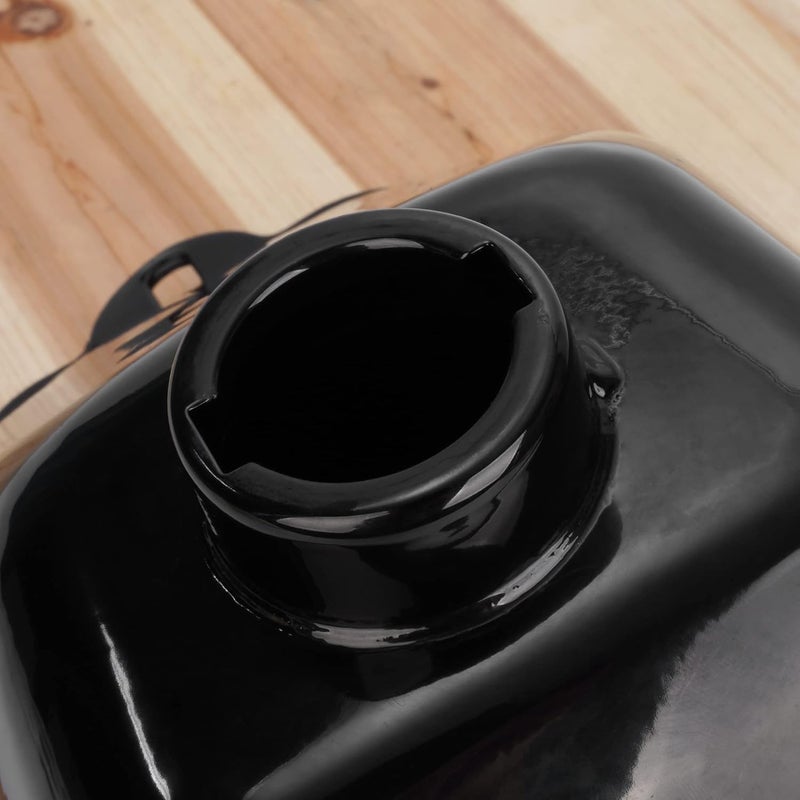 MTATCN Metal Motorcycle Gas Fuel Petrol Tank with cap for 50cc 70cc 90cc 110cc 125cc Coolster 3050C 3125R Taotao ATA 125D 110B Boulder B1 Vitacci Roketa HAWK Ice bear Mountopz ATV Quad 4 Wheeler - Image 3